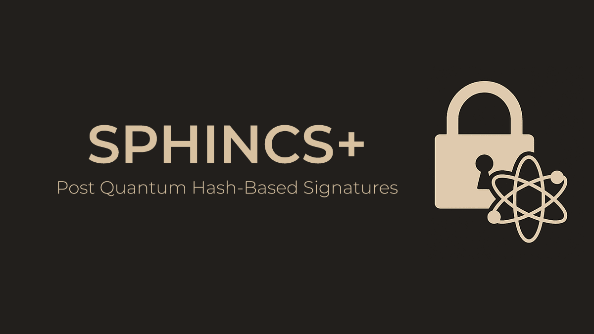 SPHINCS+ post-quantum signatures introduction
