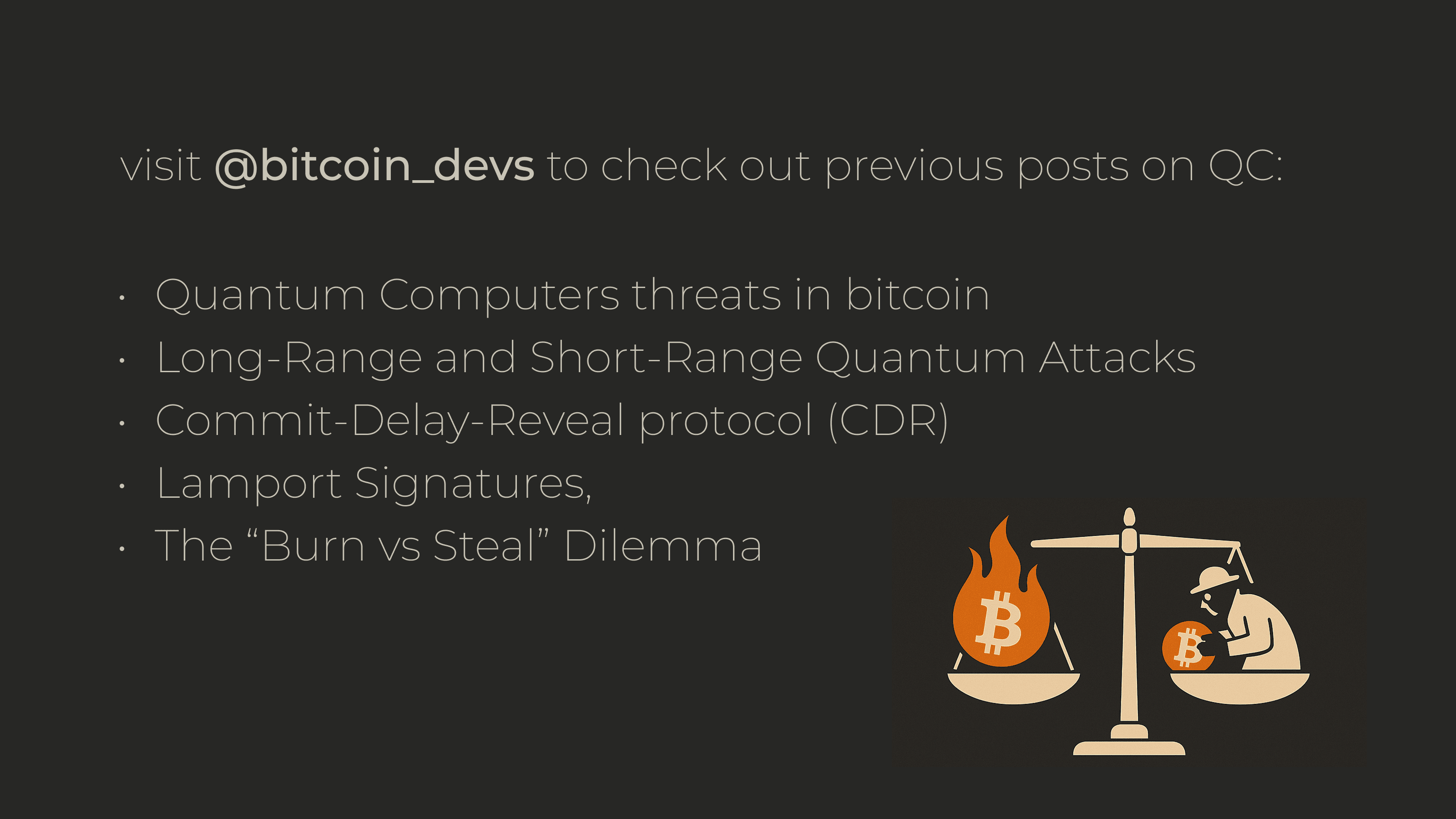 Steal-burn dilemma introduction